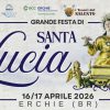 Erchie<br>16/17 aprile  p.za Umberto I<br>Grande Festa di Santa Lucia 2026