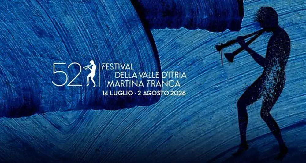Martina Franca<br>14/07-02/08  Palazzo Ducale<br>Festival della Valle d’Itria 2026 – 52^ Edizione