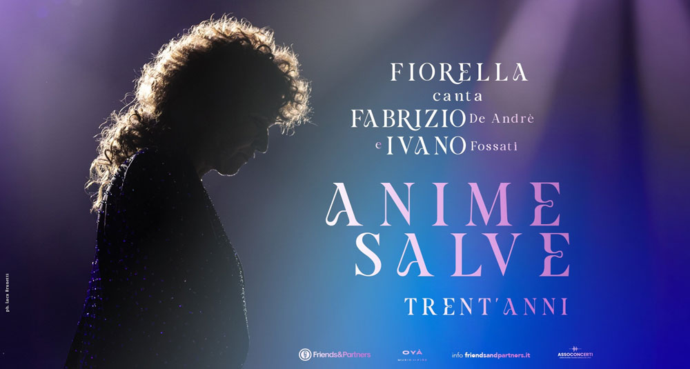 Lecce<br>3 dicembre ’26 – Live Arena<br>Fiorella Mannoia in Anime Salve